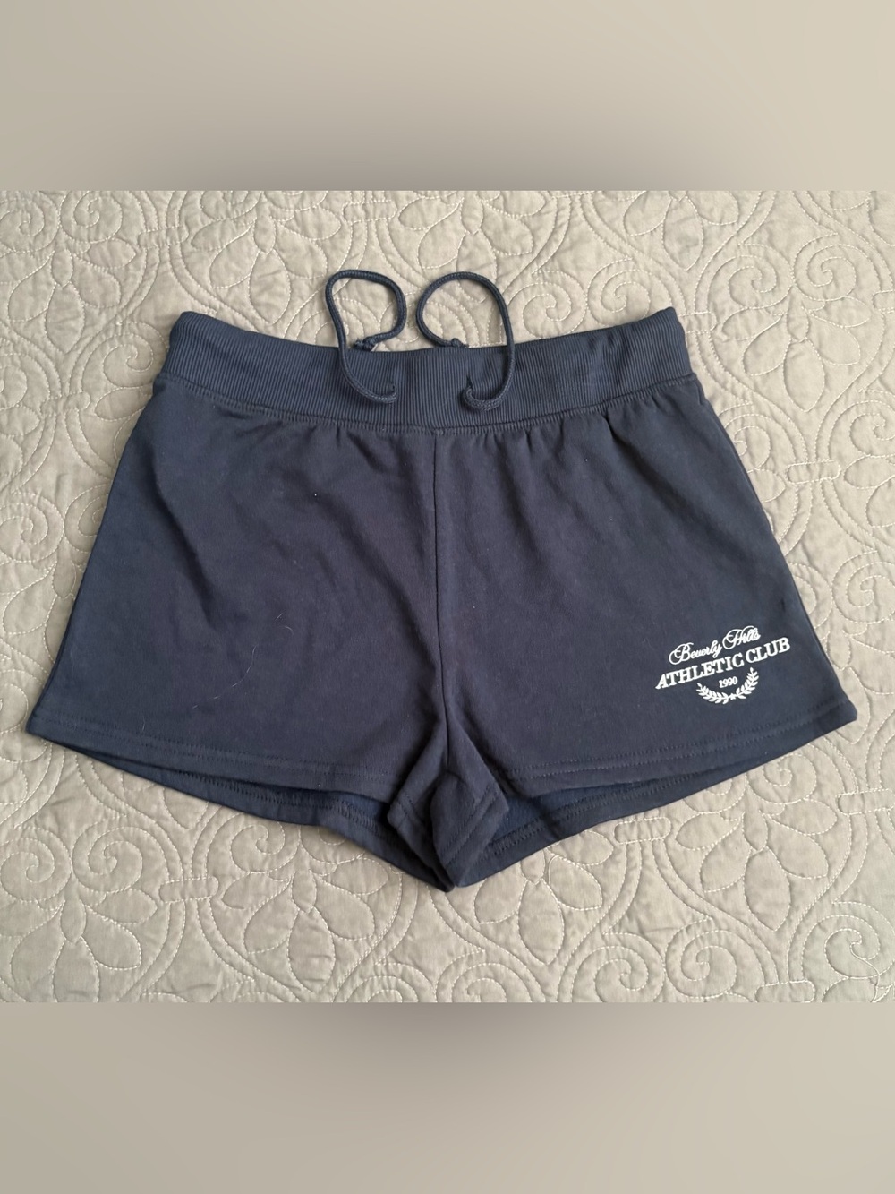 2 Pair of Lazy Sunday Shorts – Navy and Grey Size M
